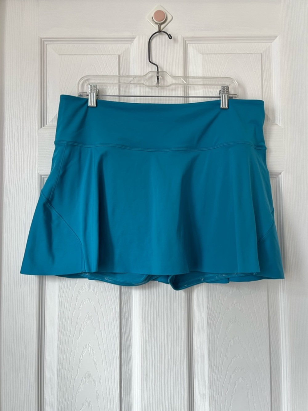 Athleta Ace Tennis Skort Blue Teal Athletic Running Workout Skort size XL